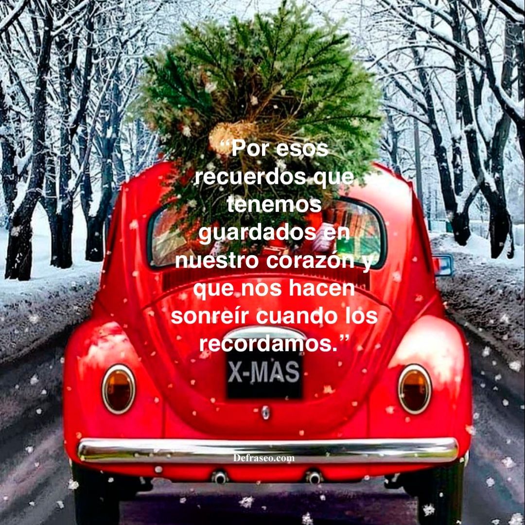 Por esos recuerdos que tenemos guardados en nuestro corazón y que nos hacen sonreír cuando los recordamos.
