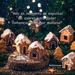 Hoy es momento de expulsar los ayeres para poder comenzar un mejor mañana.