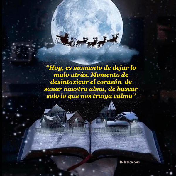 Hoy, es momento de dejar lo malo atrás. Momento de desintoxicar el corazón, de sanar nuestra alma, de buscar solo lo que nos traiga calma.
