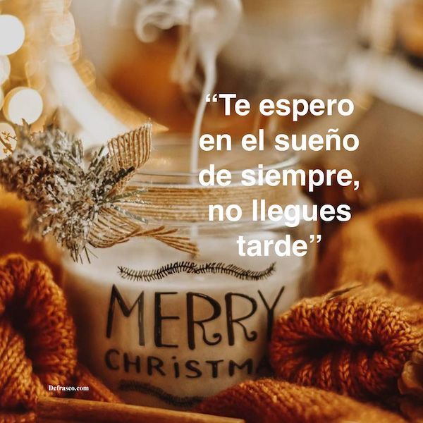 Te espero en el sueño de siempre, no llegues tarde.